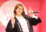 ケータリングで喜んだことを明かしたNMB48・小嶋花梨 （C）ORICON NewS inc.