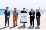 （左から）IMAGICA GROUP・長瀬俊二郎社長、是枝裕和氏、第1弾作品『マリア』のプロデューサー・土川はな氏、市山尚三氏、坂野ゆか氏