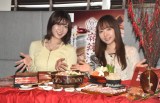 Z世代の流行を明かしたむくえな（左から）えな、むく （C）ORICON NewS inc.