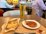 ドイツパビリオン前のレストラン「PAULANER IMBISS」（画像提供：いつかジャパンさん）