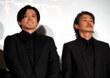 映画『フロントライン』ジャパンプレミアに登壇した（左から）小栗旬、窪塚洋介 （C）ORICON NewS inc.